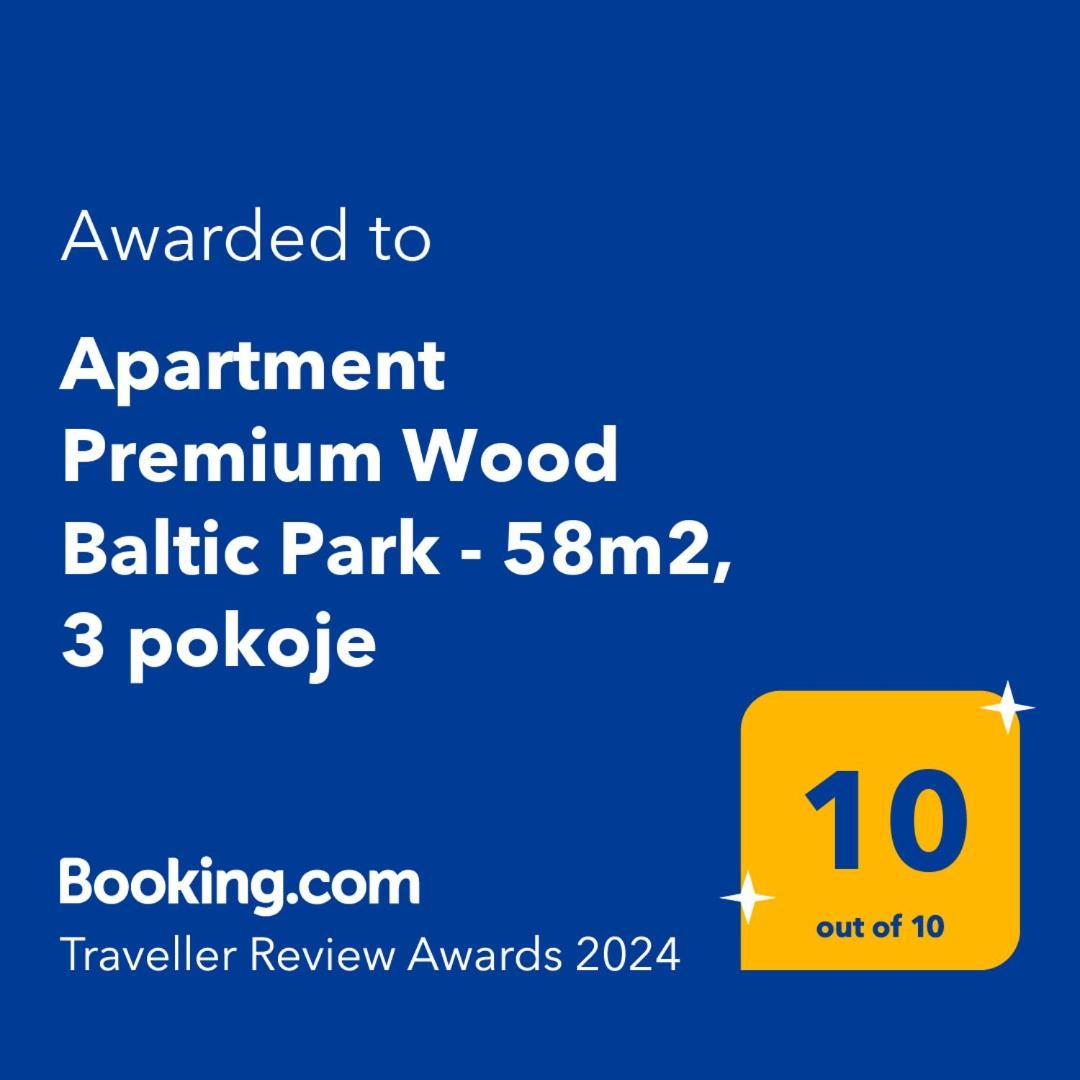 Apartment Premium Wood Baltic Park - 58M2, 3 Pokoje Stegna  Exterior foto